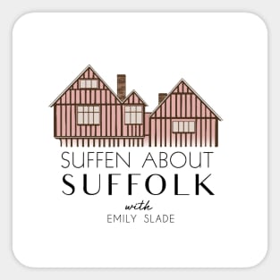 Suffen About Suffolk Sticker